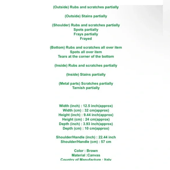 💞Authentic GUC GUCCI TOTE CLASSIC BAG💞 - Picture 10 of 10